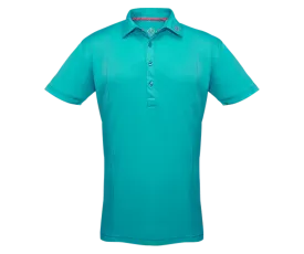 Aqua Designer Polo Shirt