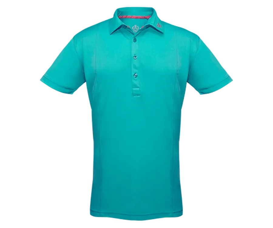 Aqua Designer Polo Shirt