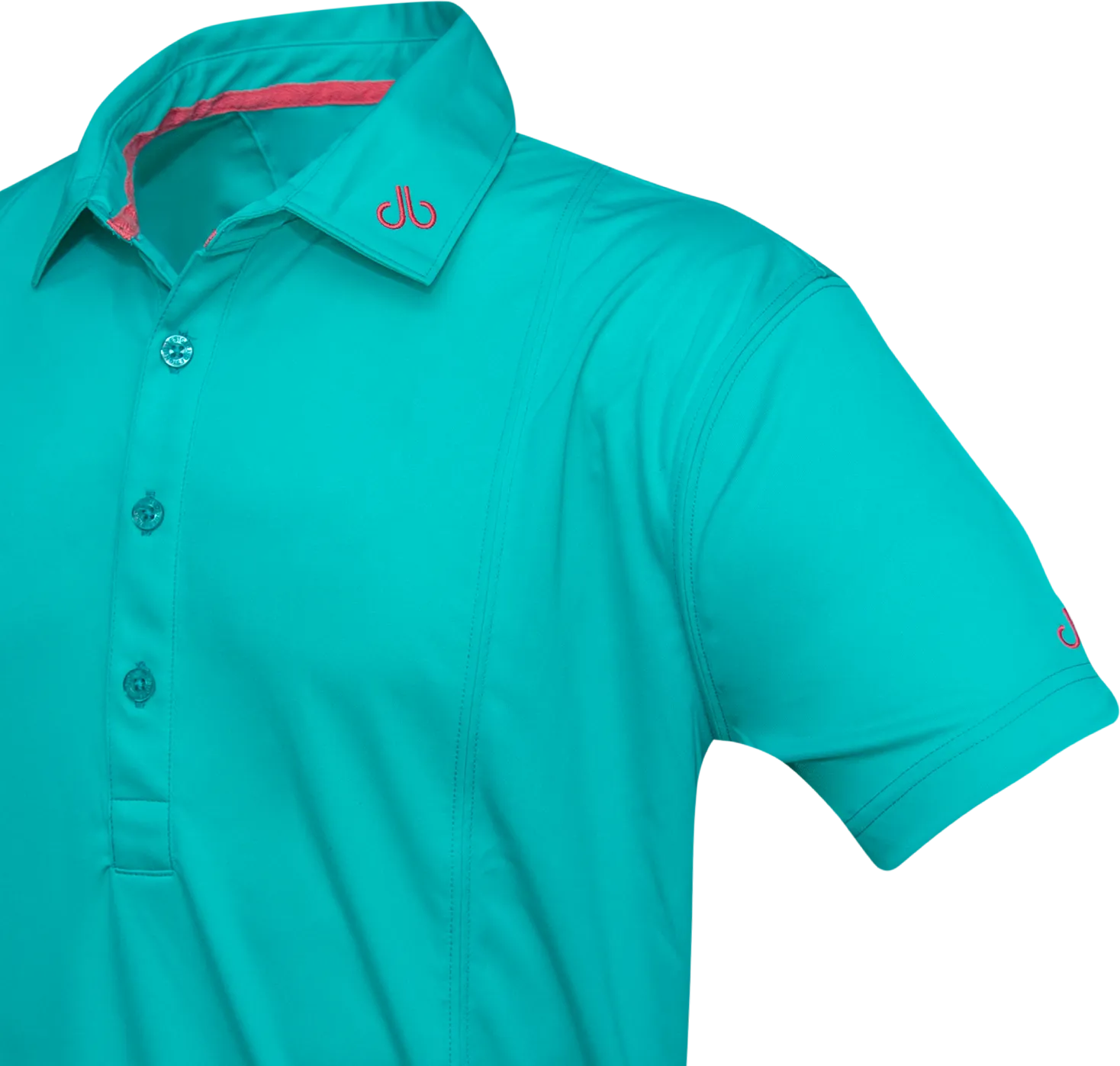 Aqua Designer Polo Shirt