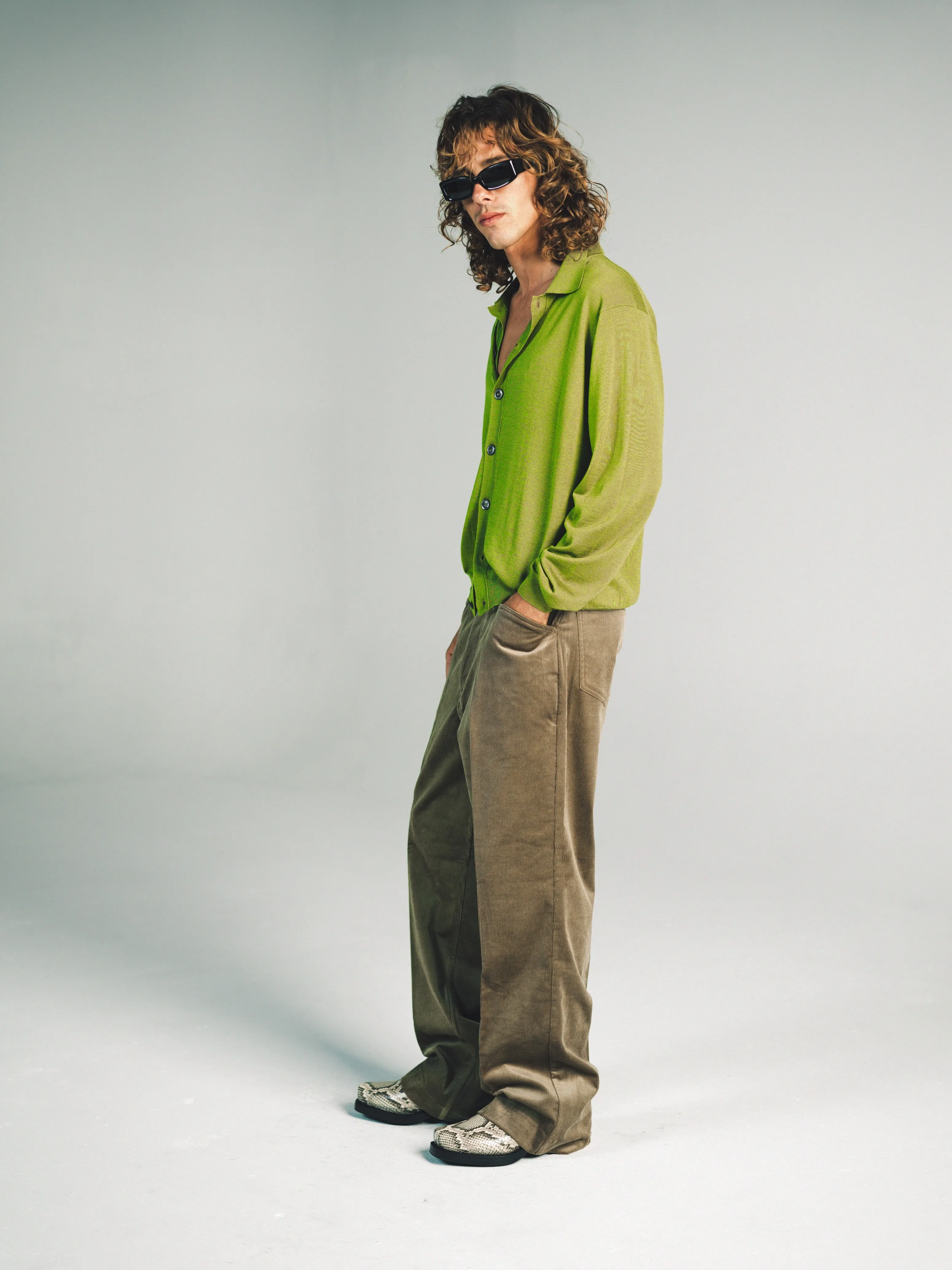 BUTTON DOWN POLO | GREEN
