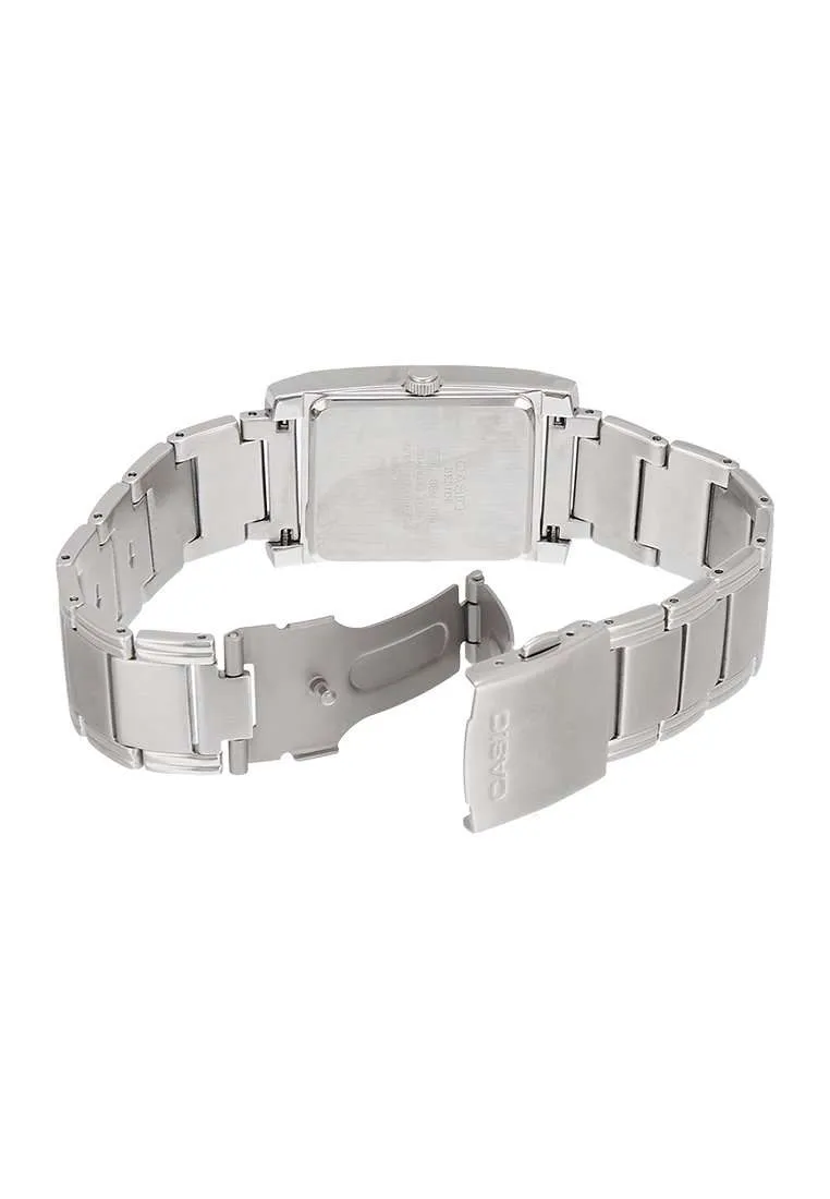 Casio BEM-100D-7A2VDF Silver Stainless Watch for Men and Women