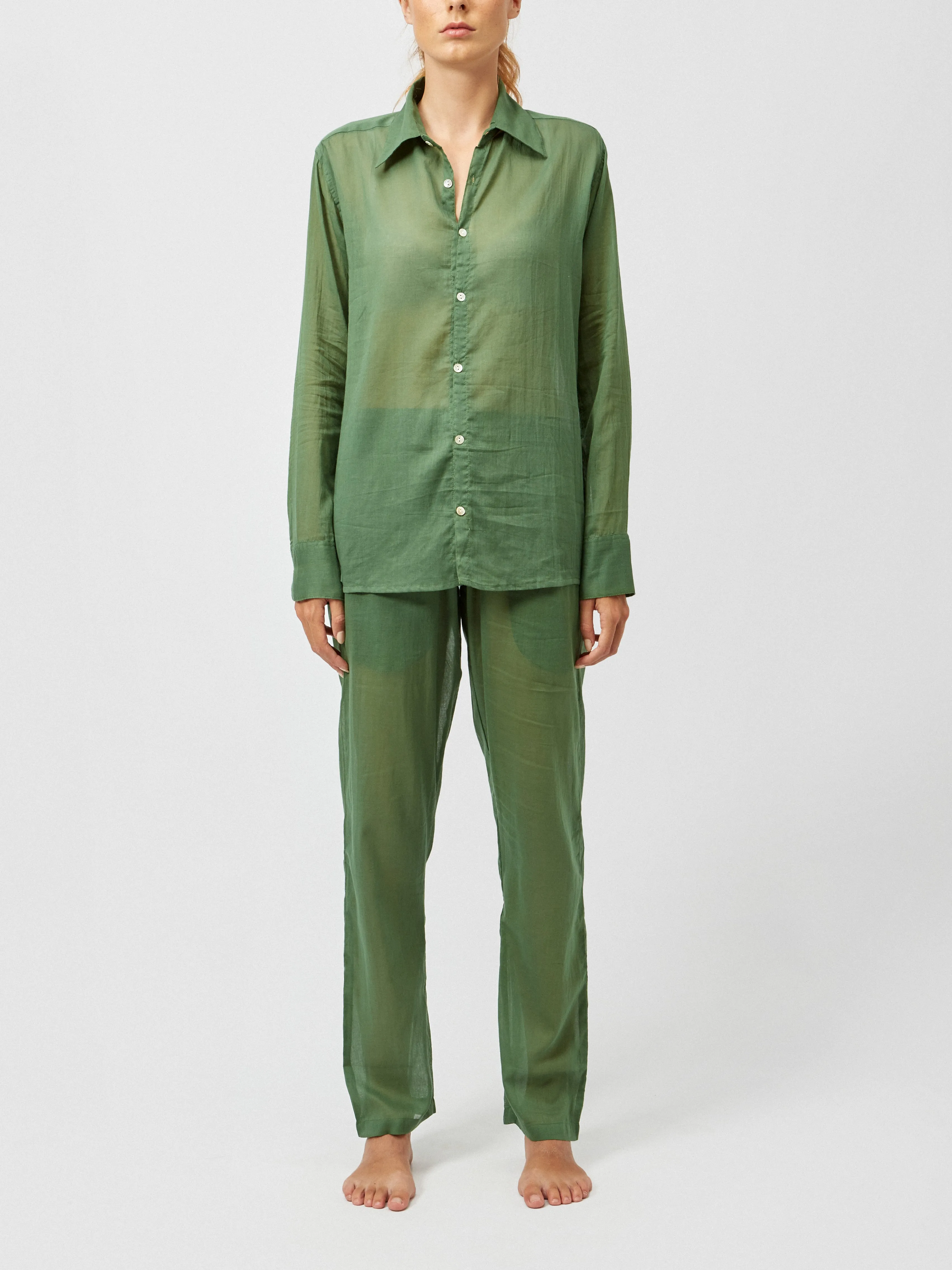 ESSENTIAL SHIRT IN GREEN