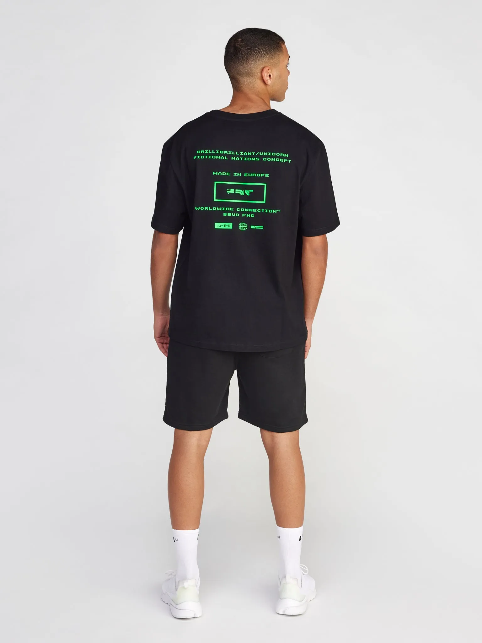 FNC 8-Bit T-Shirt Black