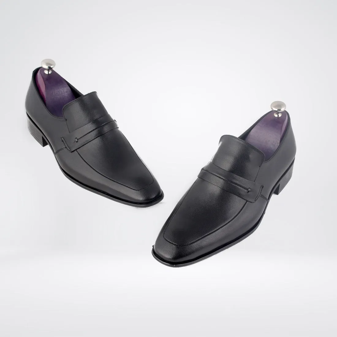 Formal shoes / 100% genuine leather -black -8147