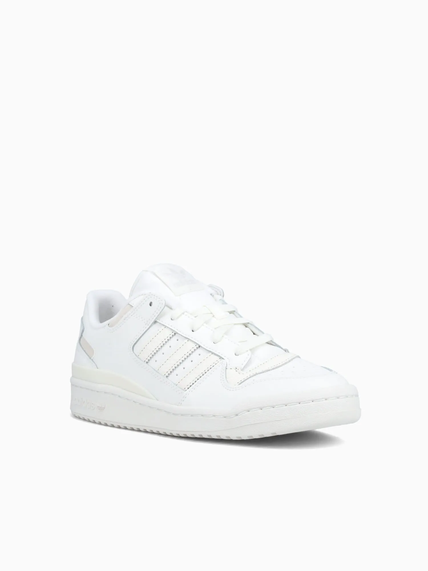 Forum Low White Grey leather