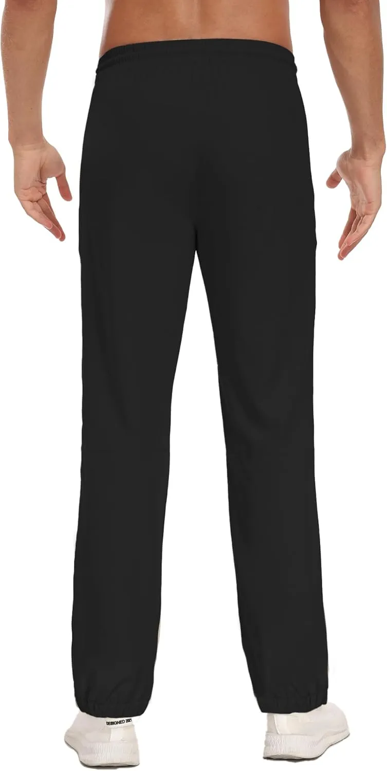 Hiking Pants Men Cargo Pants Water Resistant Lightweight Work Casual Pants Joggers with Zipper Pockets Outdoor HH24019M