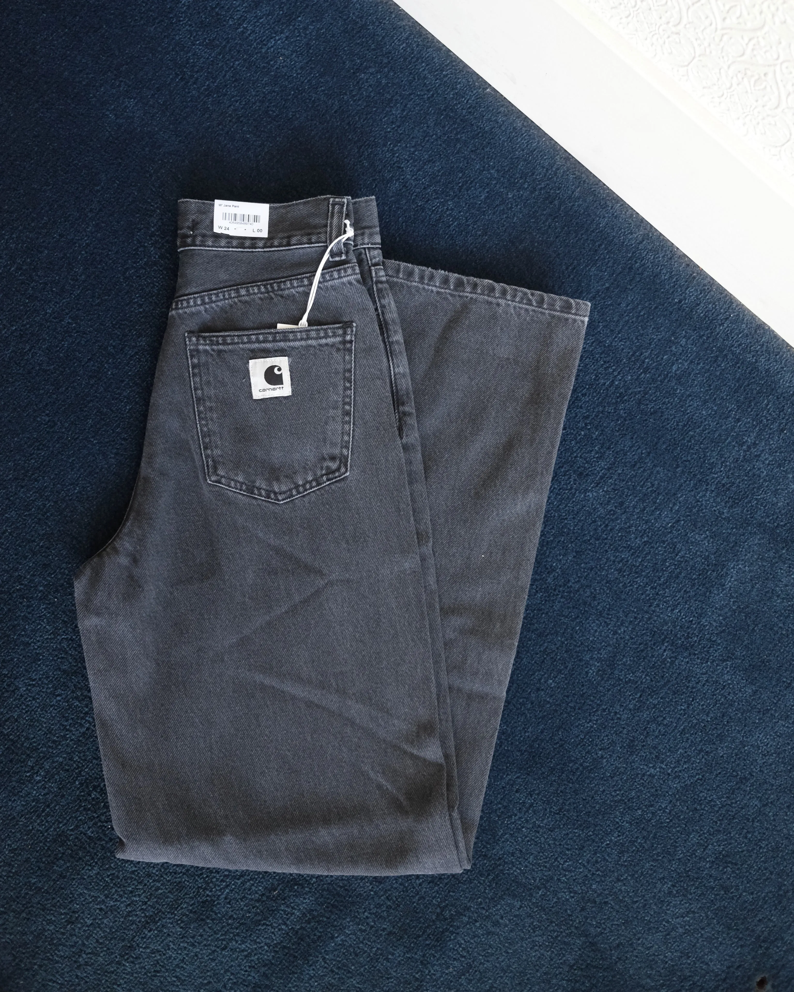 Jane Pant, Black Heavy Stone Wash