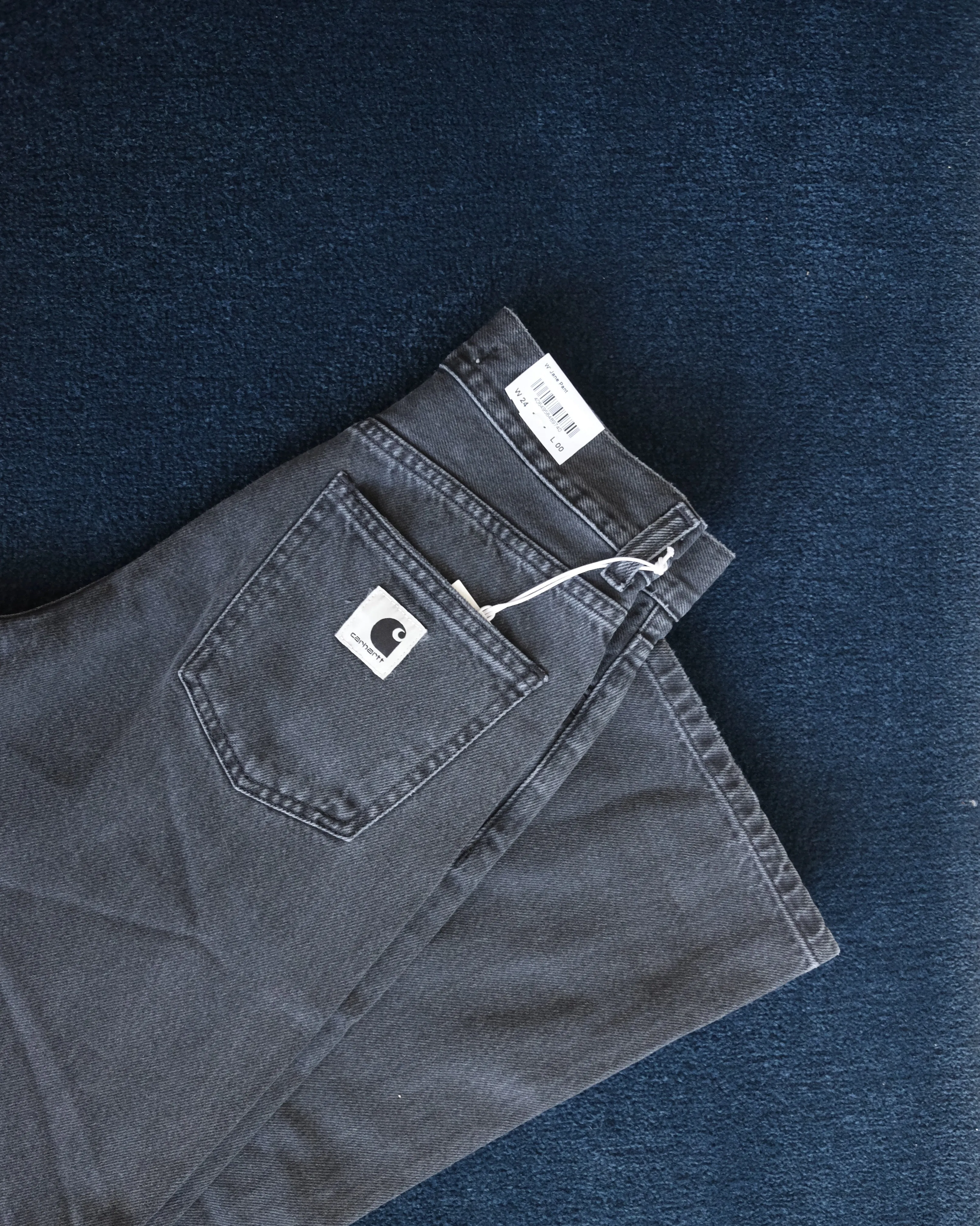 Jane Pant, Black Heavy Stone Wash