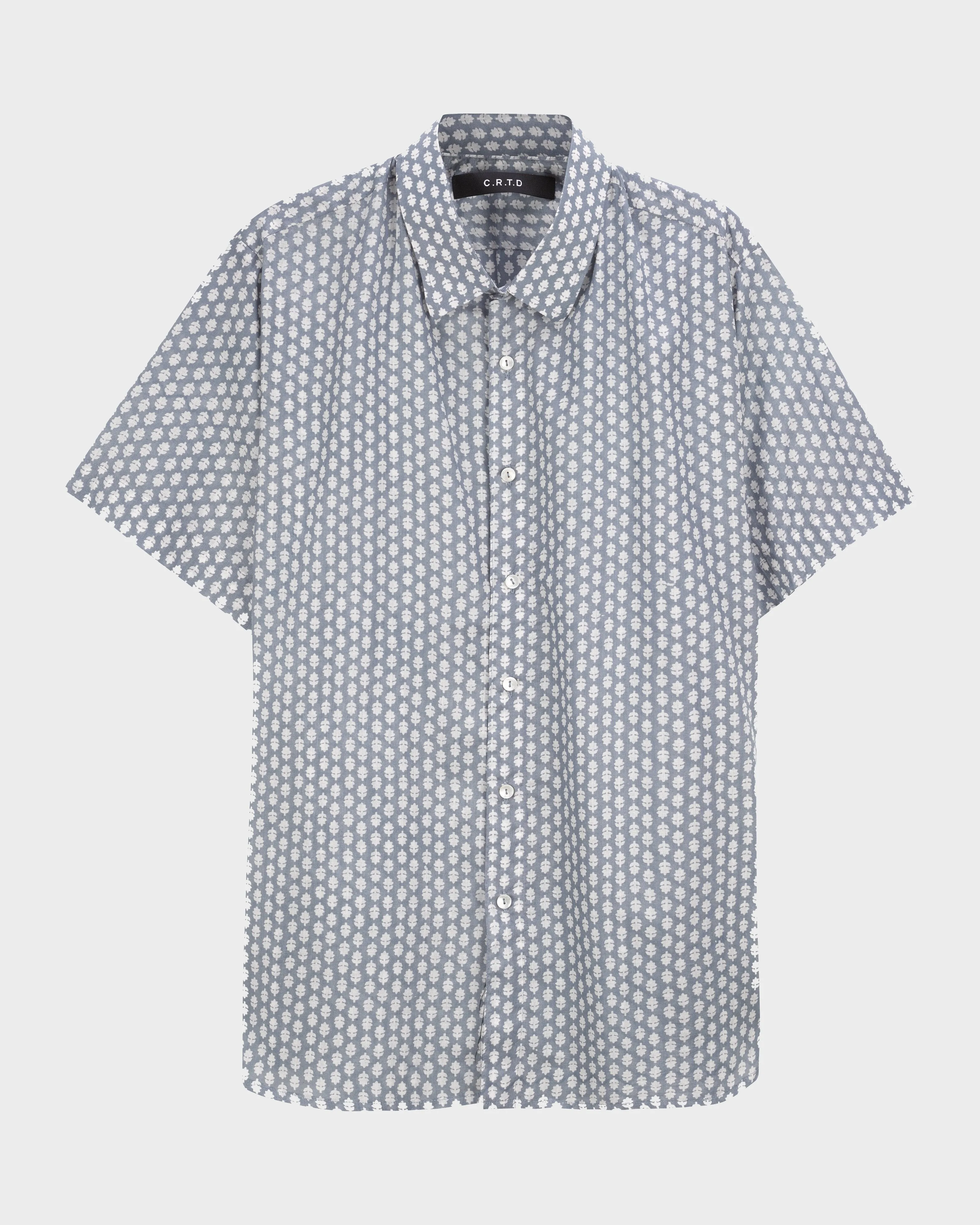 KILIFI SHORT SLEEVE SHIRT IN GREY
