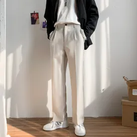 [Korean Style] 3 Colors Straight Casual Pants.