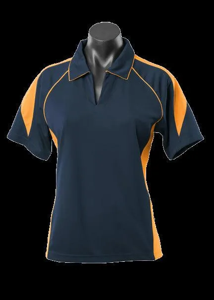 Ladies Premier Polo Navy/Gold