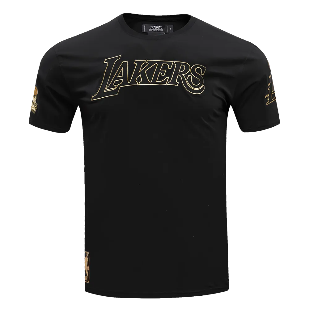 Lakers Black & Gold Short Sleeve Tee