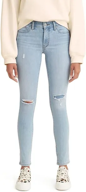 Levi's Women's 711 Skinny Jeans - Lapis Stop/Medium Indigo