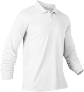 Long Sleeve Polo Shirts for Men Quick Dry Performance Polo T Shirts Collared Tactical Shirt Athletic UPF Golf Shirts
