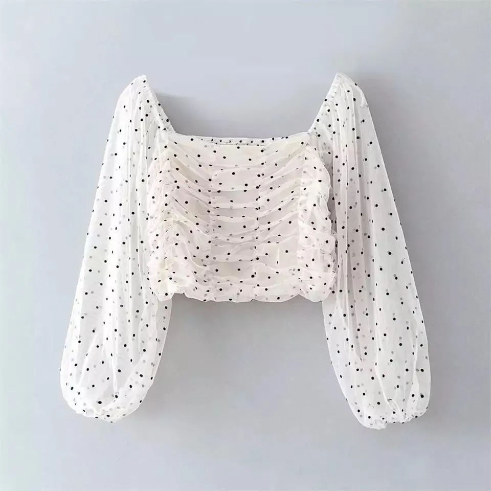 Luxury Ruched Mayne Blouse