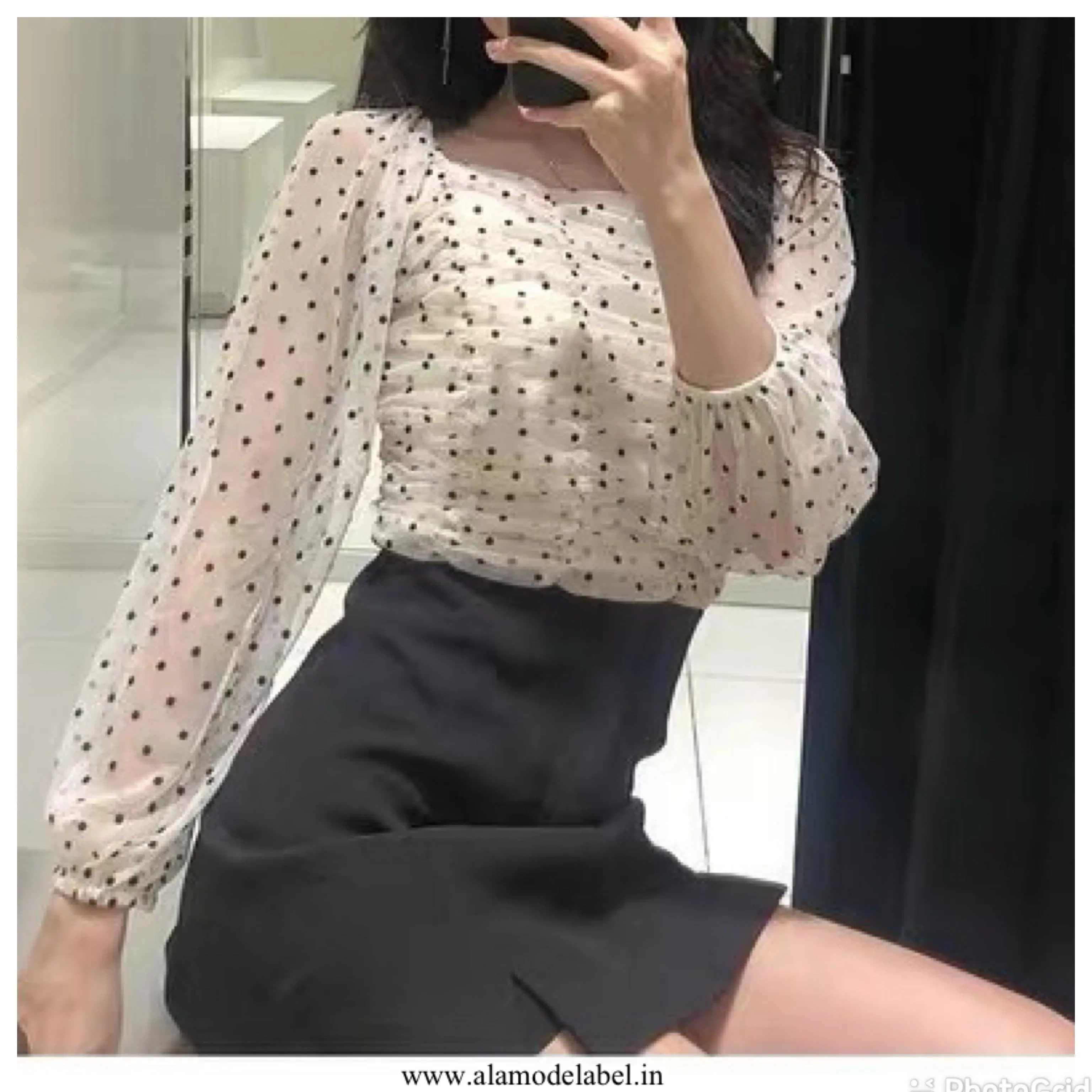 Luxury Ruched Mayne Blouse