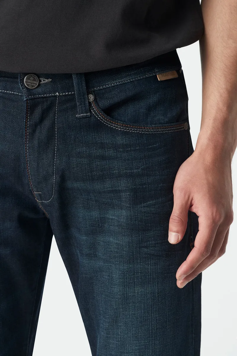 Marcus Jeans - Deep Brushed White Edge