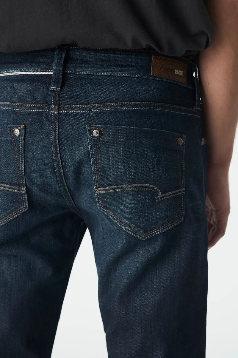 Marcus Jeans - Deep Brushed White Edge