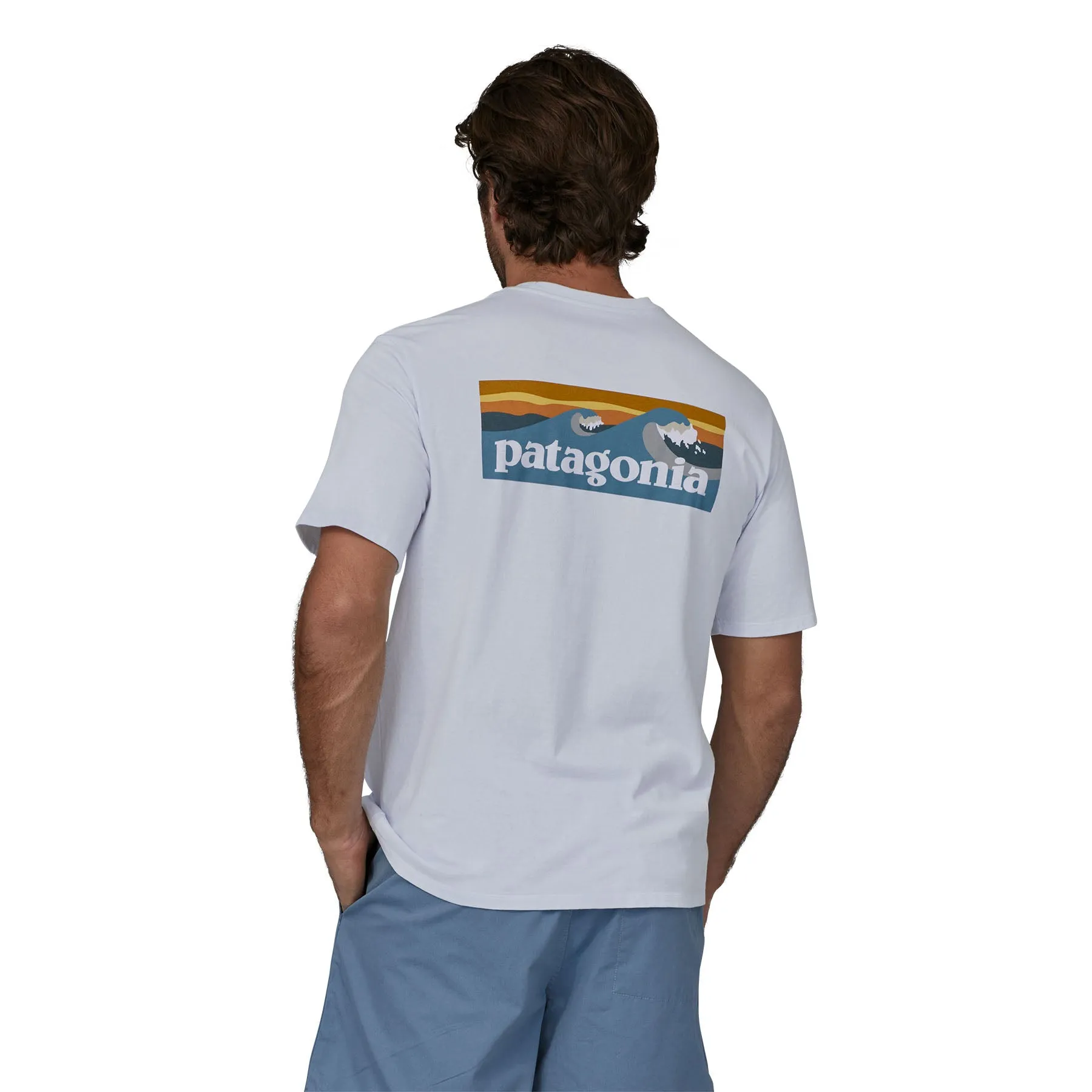 Mens Boardshort Logo Pocket Responsibili-Tee 