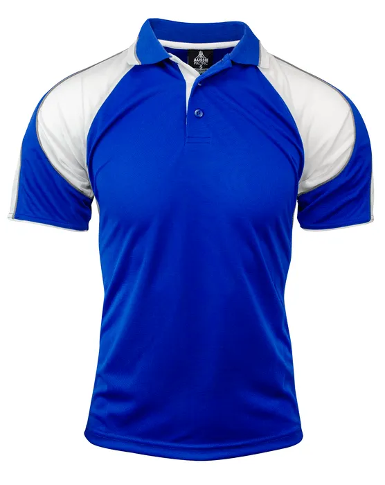 Mens Murray Polo Royal/White