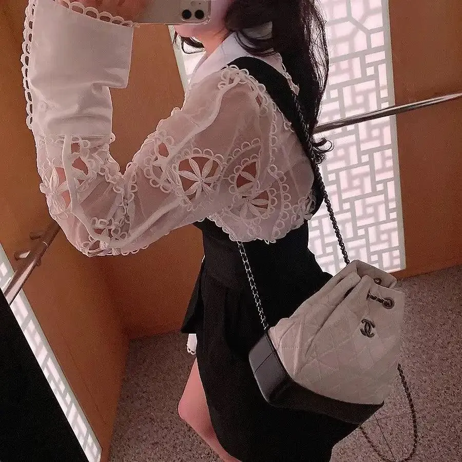 Milan Eyelet Blouse