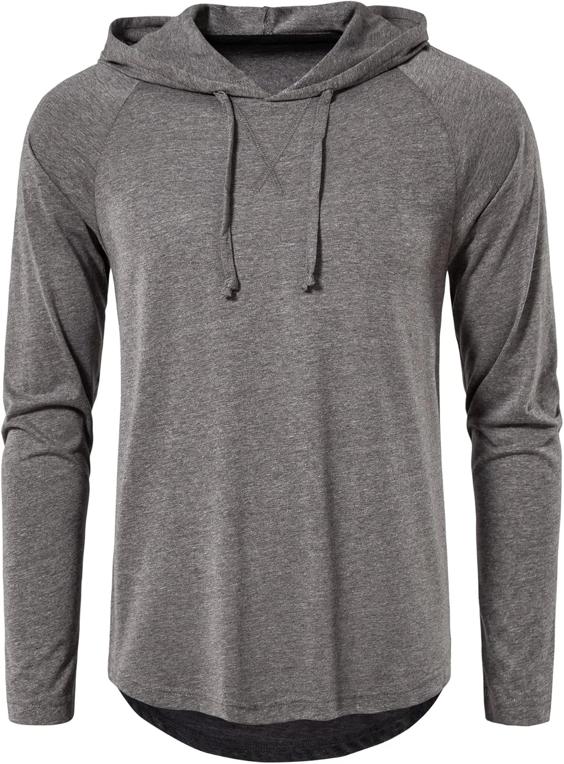 MUSE FATH Men's Long Sleeve Athletic Performance Lightweight Hoodie Sweatshirts