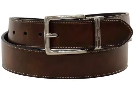 Nautica Men's Reversible Belt with Contrast Edge Stitching