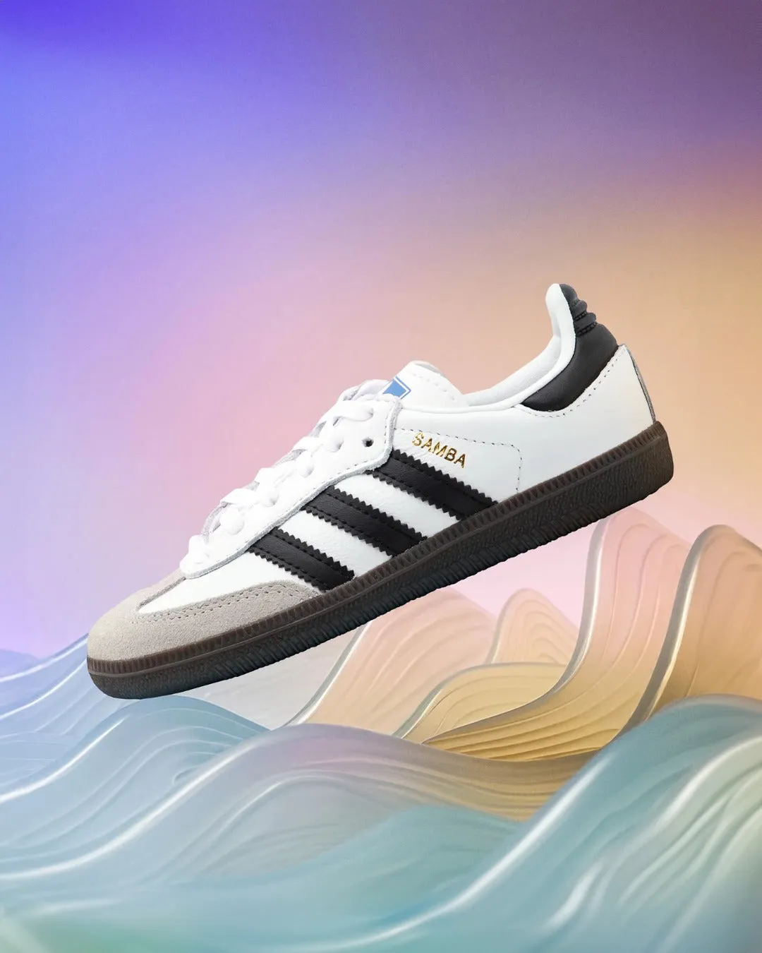 Samba Og White Black gum leather