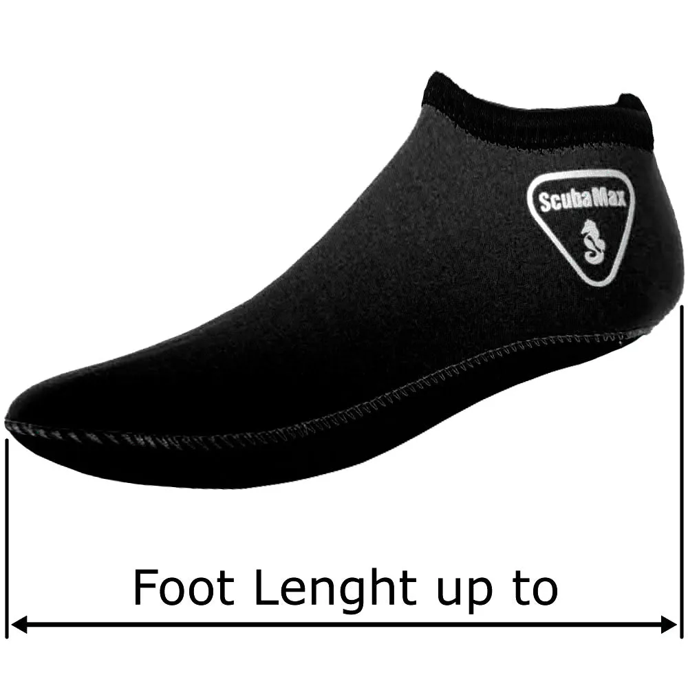 ScubaMax Low Cut 3mm Neoprene Socks