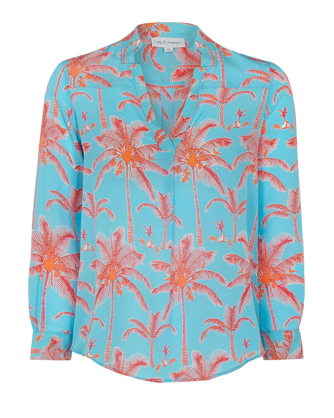 Silk Kim Blouse PLANTATION
