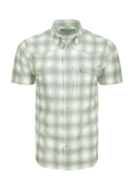 SS Cinco Ranch Western Plaid Shirt in Desert Sage by Drake