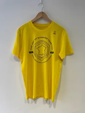 Team Jumbo Visma AGU T-shirt Tour de France Win Yellow 2022
