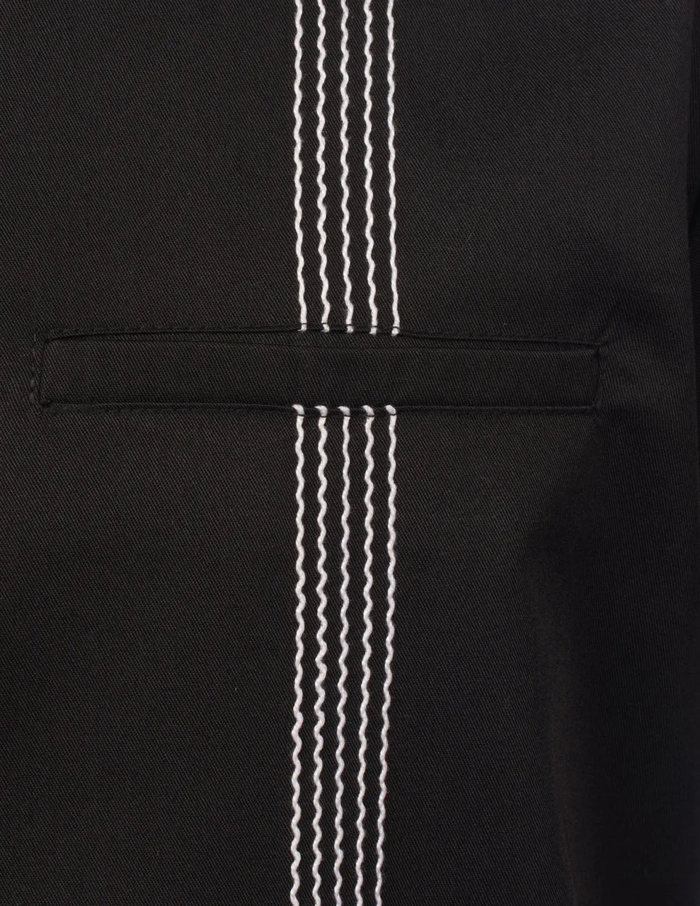 The Six String Bowling Shirt in Black