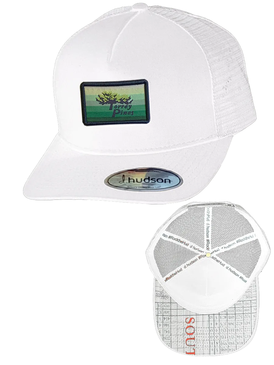 Torrey Pines d.hudson Snapback Patch Golf Cap