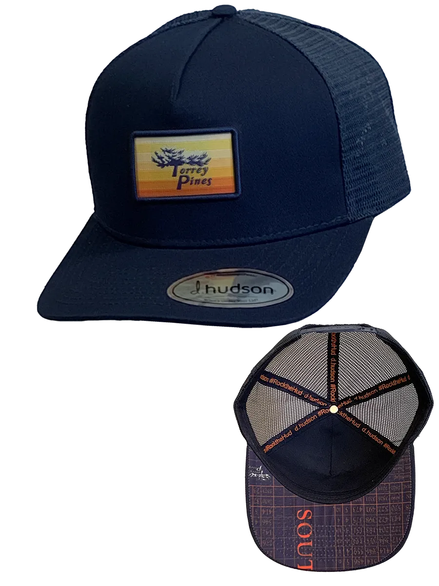 Torrey Pines d.hudson Snapback Patch Golf Cap