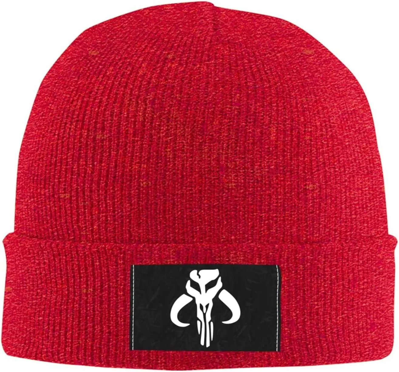 Transparent_Mythosaur Skull Mandalorian Knitted Hat Woolen Hat Warm Fashion Outdoors Knit Cap Unisex