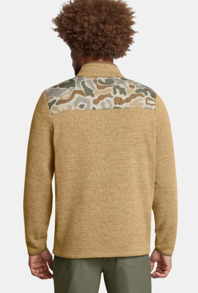 UA Specialist Quarter Zip in Brown by Under Armour