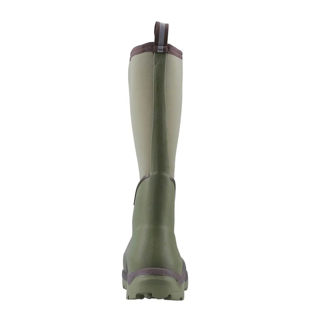 Unisex Calder Short Wellingtons - Olive by Muckboot