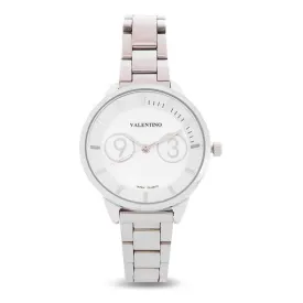 Valentino 20122174-SILVER DIAL Silver Stainless Steel Band Watch for Women