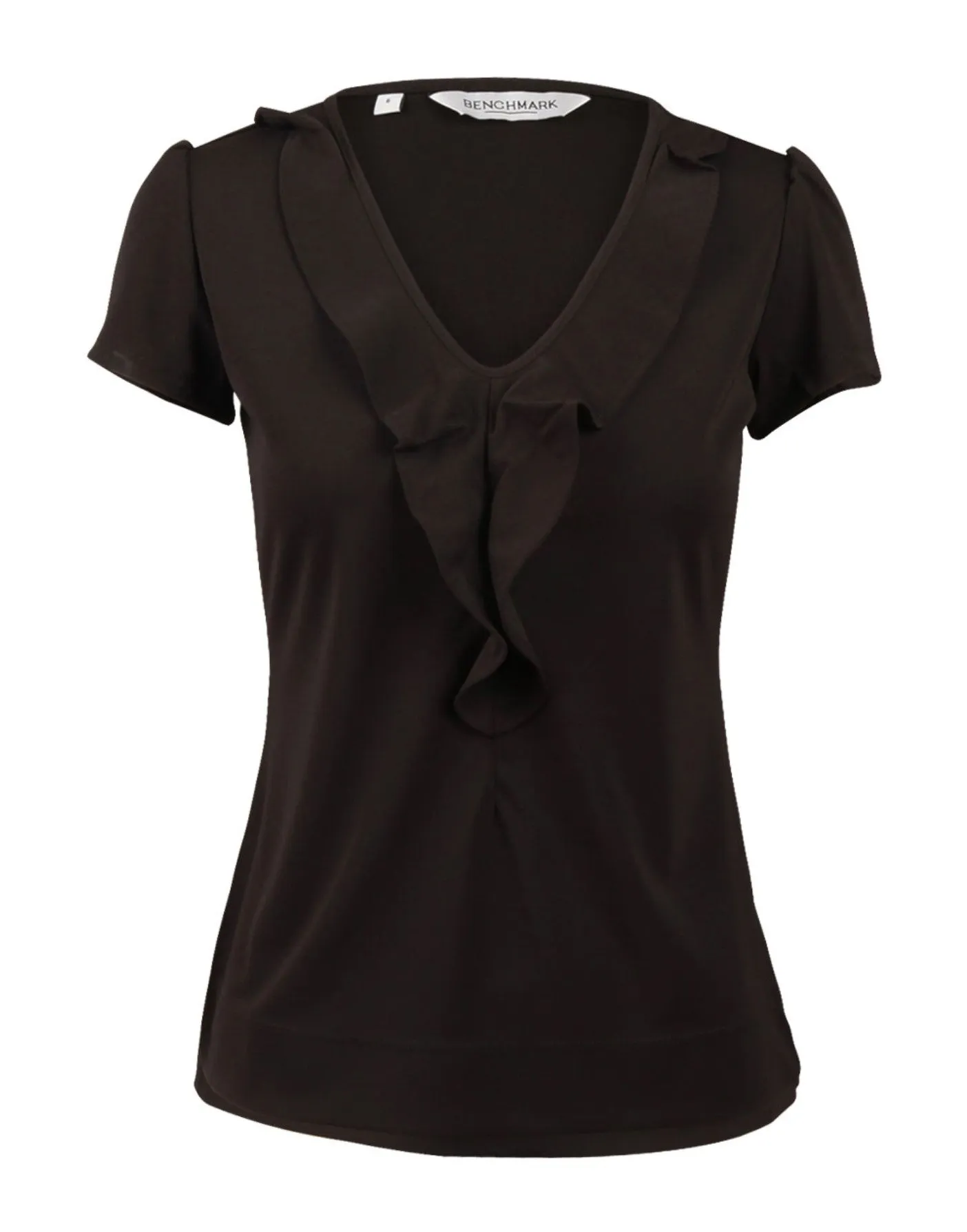 Women's Ruffle Front Blouse