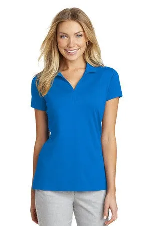 Zig Zag - Port Authority Ladies Rapid Dry Mesh Embroidered Polo Shirts (L573)