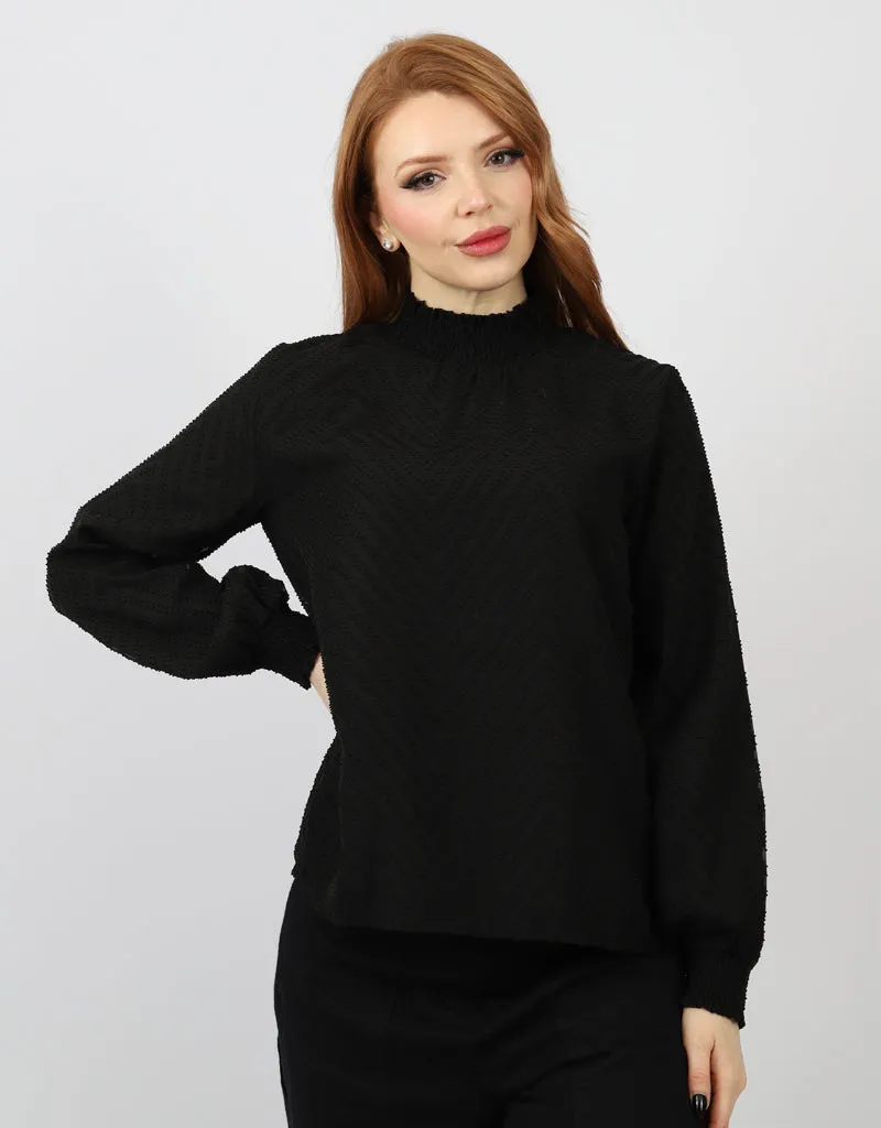 Zig Zag Stitch Blouse